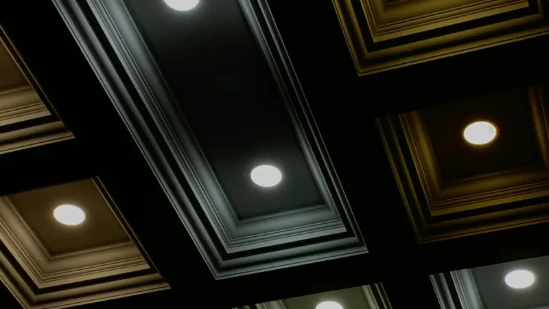 Bangalore Koramangala POP – false ceiling work, representative image