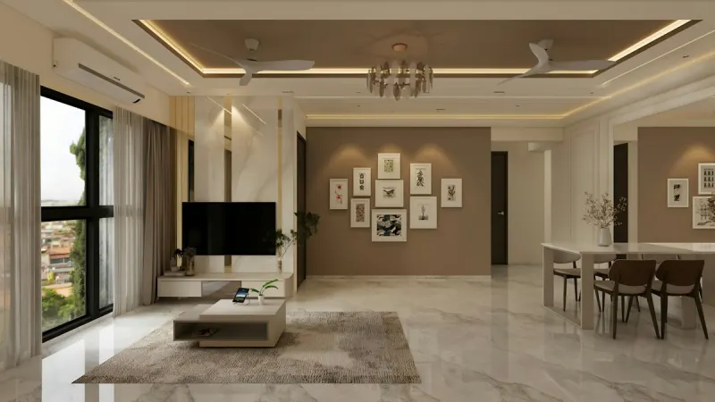 GoldLine Interiors – interior design work, representative image